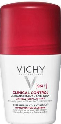 VICHY DEODORANTE CLINICAL CONTROL 96H ROLL 50 ML - farmaidea24.com