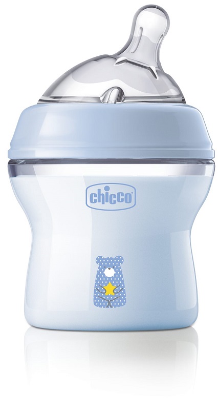 CHICCO BIBERON NAT FEEL PP 0M+ 150 ML BIMBO - farmaidea24.com