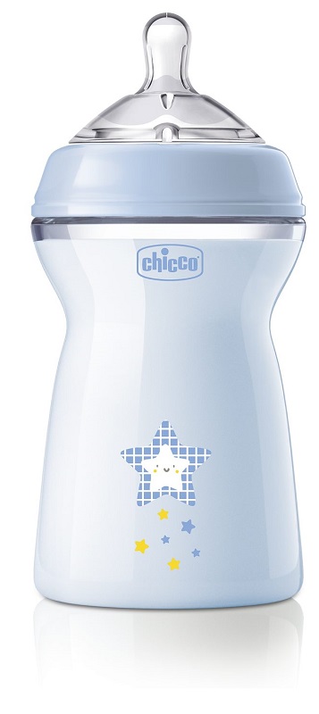 CHICCO BIBERON NAT FEEL PP 6M+ 330 ML BIMBO - farmaidea24.com