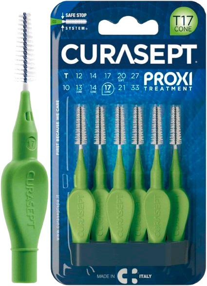 CURASEPT PROXI P09 VERDE CHIARO/LIGHT 6 PEZZI - farmaidea24.com