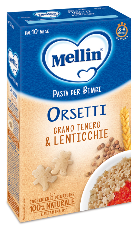 MELLIN ORSETTI CON LENTICCHIE 280 G - farmaidea24.com