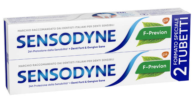 SENSODYNE F PREVION 2 X 75 ML - farmaidea24.com