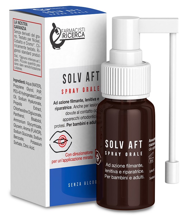 FARMACIA SCIANNAME' SOLV AFT SPRAY 15 ML - farmaidea24.com