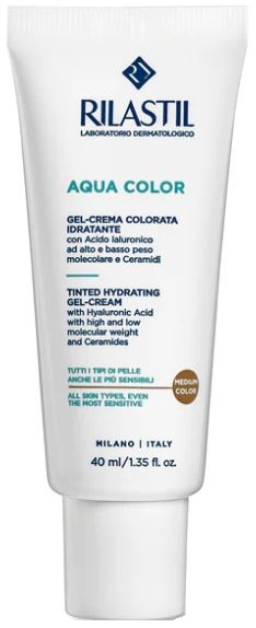 RILASTIL AQUA COLORATA GEL CREMA MEDIUM - farmaidea24.com