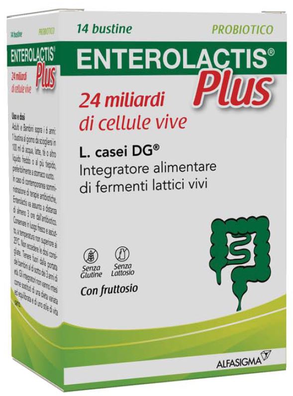 ENTEROLACTIS PLUS 14 BUSTINE - farmaidea24.com