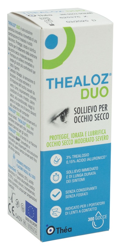 SOLUZIONE OCULARE THEALOZ DUO 10 ML - farmaidea24.com