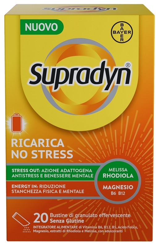 SUPRADYN RICARICA NO STRESS 20 BUSTINE - farmaidea24.com