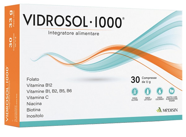 VIDROSOL 1000 30 COMPRESSE - farmaidea24.com
