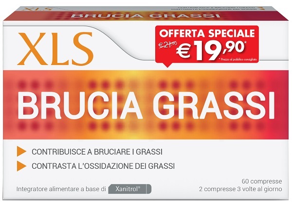 XLS BRUCIA GRASSI 60 COMPRESSE TAGLIO PREZZO - farmaidea24.com