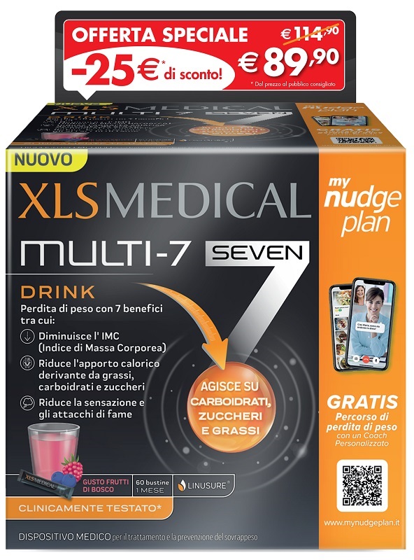 XLS MEDICAL MULTI 7 60 STICK TAGLIO PREZZO - farmaidea24.com