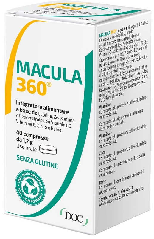 MACULA 360 40 COMPRESSE - farmaidea24.com