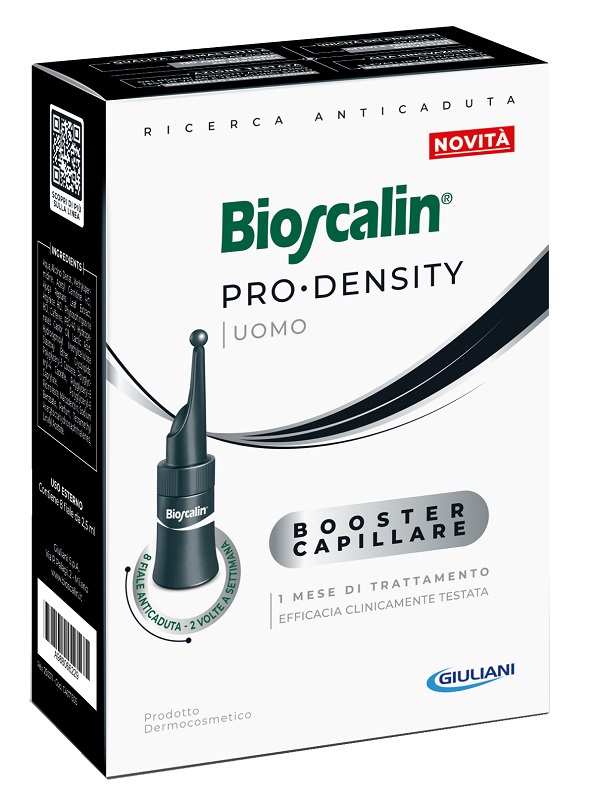 BIOSCALIN PRO DENSITY UOMO BOOSTER CAPILLARE 8 FIALE X 2,5ML - farmaidea24.com