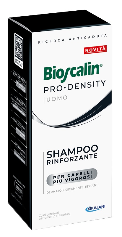 BIOSCALIN PRO DENSITY UOMO SHAMPOO RINFORZANTE 200 ML - farmaidea24.com