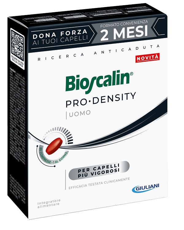 BIOSCALIN PRO DENSITY UOMO 60 COMPRESSE - farmaidea24.com