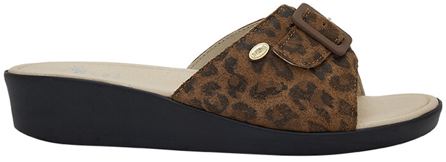 MANGO ANIMALIER PRINTED SUEDE W BROWN 38 - farmaidea24.com