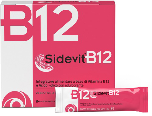 SIDEVIT B12 20 STICK - farmaidea24.com