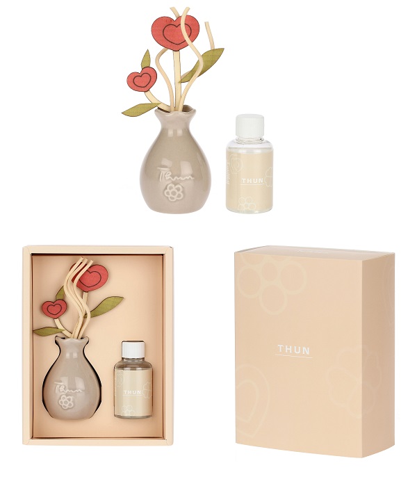 DIFFUSORE CON BACCHETTE + REFIL CUORE - farmaidea24.com