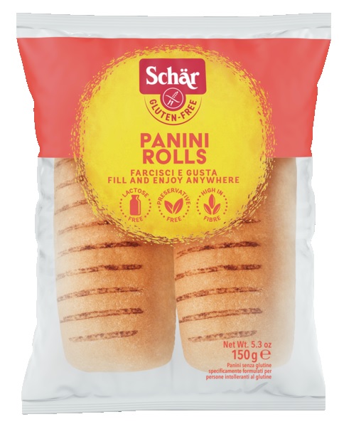 SCHAR PANINI ROLLS 2 PEZZI DA 75 G - farmaidea24.com